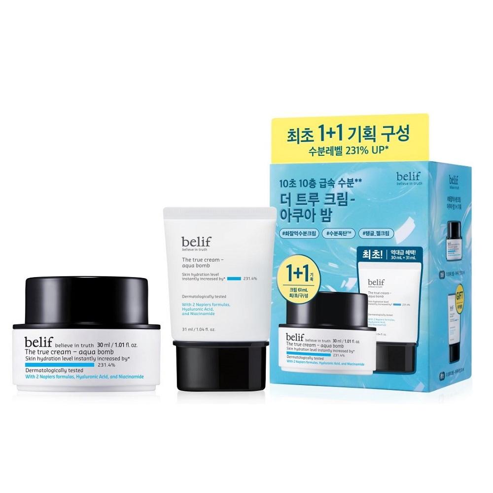 Belief The True Cream Aqua Bomb 30ml 1+1 Promotion