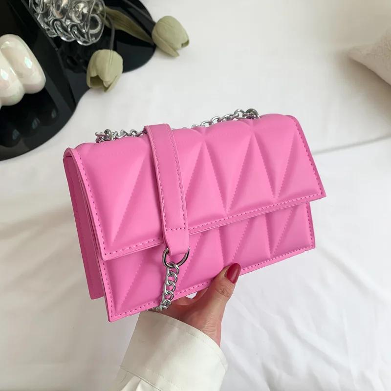 Fashion Women Shoulder Bag Ladies Handle Handbags Chain Strap Crossbody Bags for Women