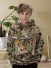 Camouflage Hunting Hoodies Forest Print Boy Clothes Outdoor Sports Long Sleeve Trip Tactical Training Esweatshirt Kids Clothing