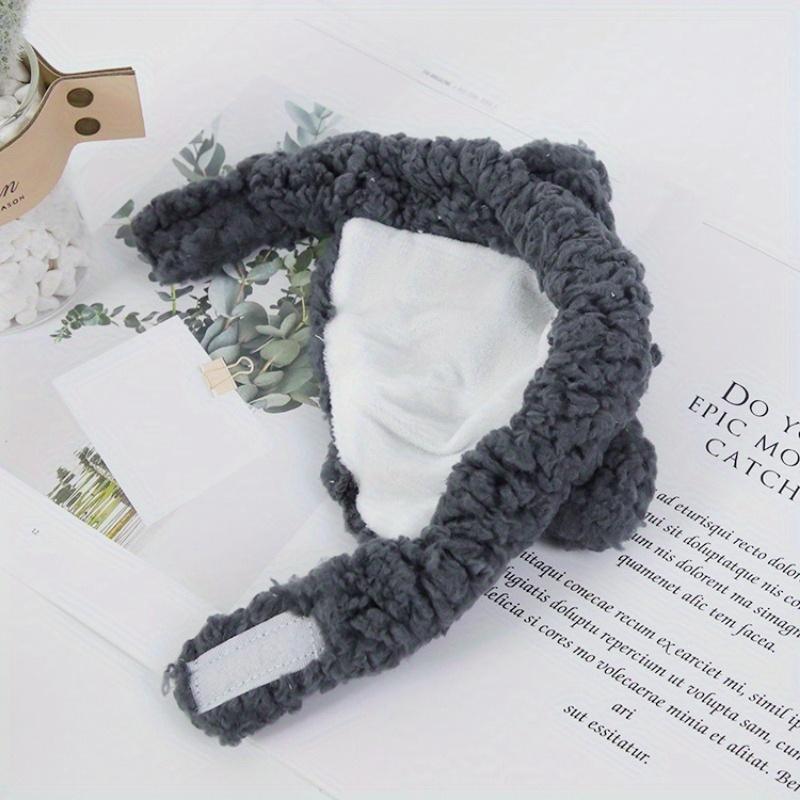 

Милый медведь кролик с капюшоном аксессуары для домашних животных кошка собака косплей кошачья шапка зимний милый новогодний щенок головной убор мягкий бархат товары для домашних животных Uniform size серый