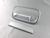 BRIGHTZ Door Handle Covers and Rear Hatch Knob Plate Set in Satin Silver for Toyota Hijet Cargo S331V Compatible with and 331 S321V, [REA-DHC-030].