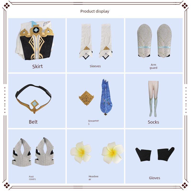 Traveler Fluorescent Cosplay Full Set Game Mihoyo Cosplay Costume Traveler Fluorescent Cosplay Outfit