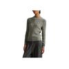 Polo Slim Fit Logo Langarmpullover Damenpullover WMPOSWENC021319-020