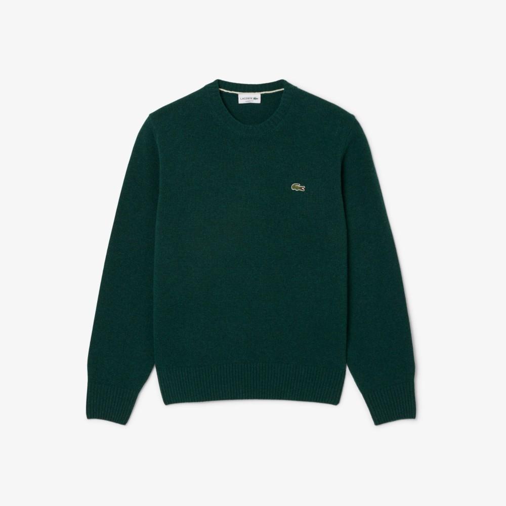 [lacoste] Men's Worsted Crewneck Sweater AH2916-55NYZP