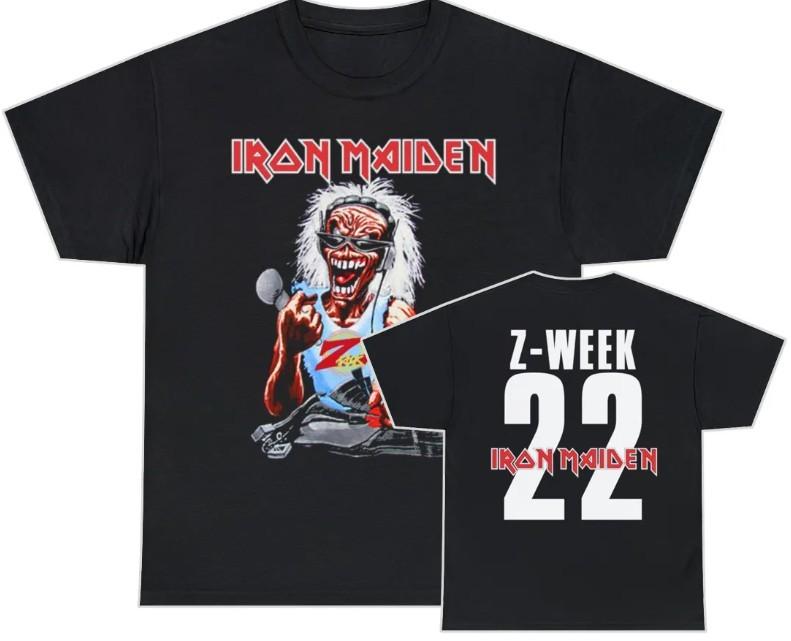 Iron Maidenn ZROCK Radio Promo t-shirt Unisex T-Shirt XXXXL