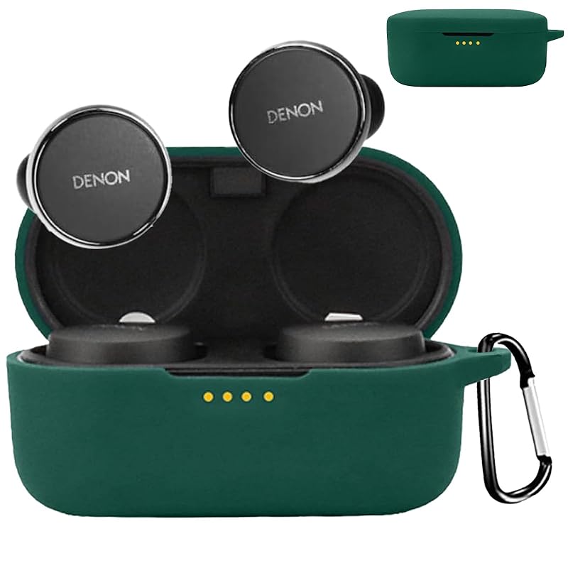 

AIYYXX Denon Pearl Pro Case [with keychain] compatible denon pearl pro liquid silicone case Wireless charging possible lightweight Scratch prevention