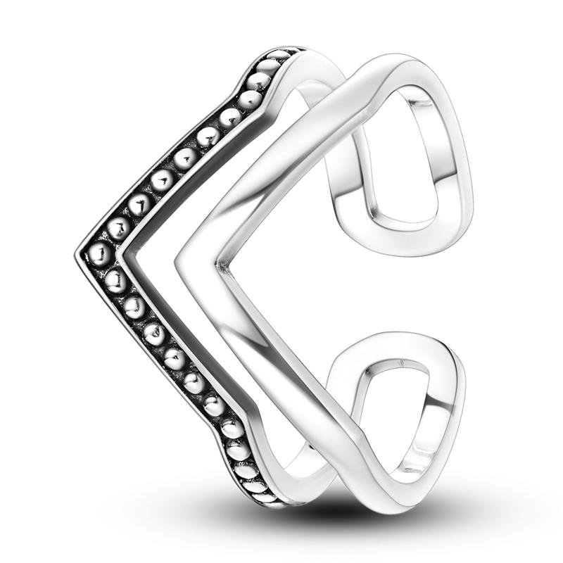 New Open Rings for Women 925 Sterling Silver Star Moon Colorful Zircon Rings Fine Wedding Engagement Birthday Jewelry Gifts