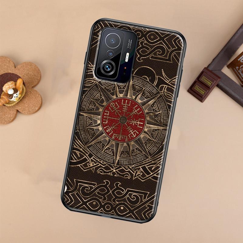 Compass Case For Xiaomi 13 14 Ultra 11T 12T 13T 14T Pro POCO X7 Pro X3 X5 X6 F3 F5 F6 M6 Pro Cover