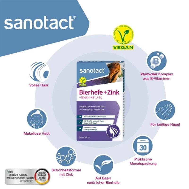 Janotact (BioLabo) Brewer's Yeast Zinc 60 Tablets