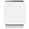 Infinity LED Coffee Table White 50 x 50 x 50 cm