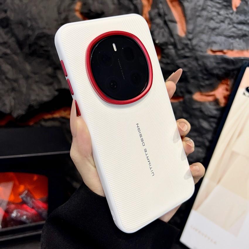For Huawei Honor Magic 7 / 7 Pro, Steel Lens Frame, Leather Texture Design, Shockproof and Drop-resistant