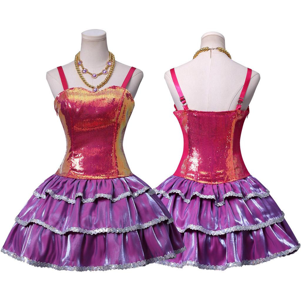 Barbie Life In The Dreamhouse Barbie Cosplay Kostüm Mit Satin Und Baumwollstoff Für Anime Fans