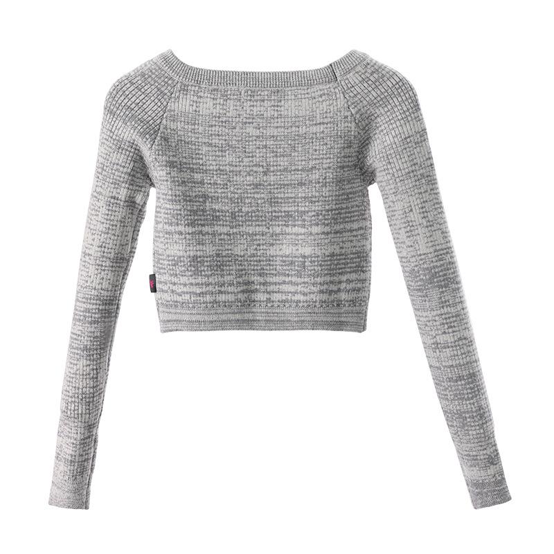 

Girls Autumn & Winter One-Shoulder Dancewear Shawl Sweater S (recommended height 105-120cm)