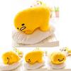 Morbido e Accogliente Carino Sdraiato Gudetama Uovo Pigro Motchiri Peluche da 15" Cuscino Riempito Perfetto per il Relax