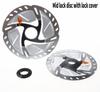 Centerlock/6 Bolts Disc Brake Rotor Bicycles Disc Brake Rotor Light Weight Mountain Bike Brakes Rotor Easy To Use
