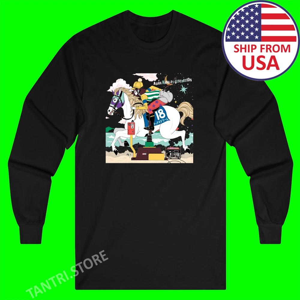 Asian Kungfu Generation Men s Black Size S to 2XL L