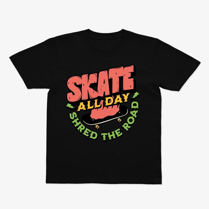 European and American Fashion Graffiti Hip Hop Breathable Printed T-shirt Fashion Casual High Quality Men's Short Sleeve T-shirt