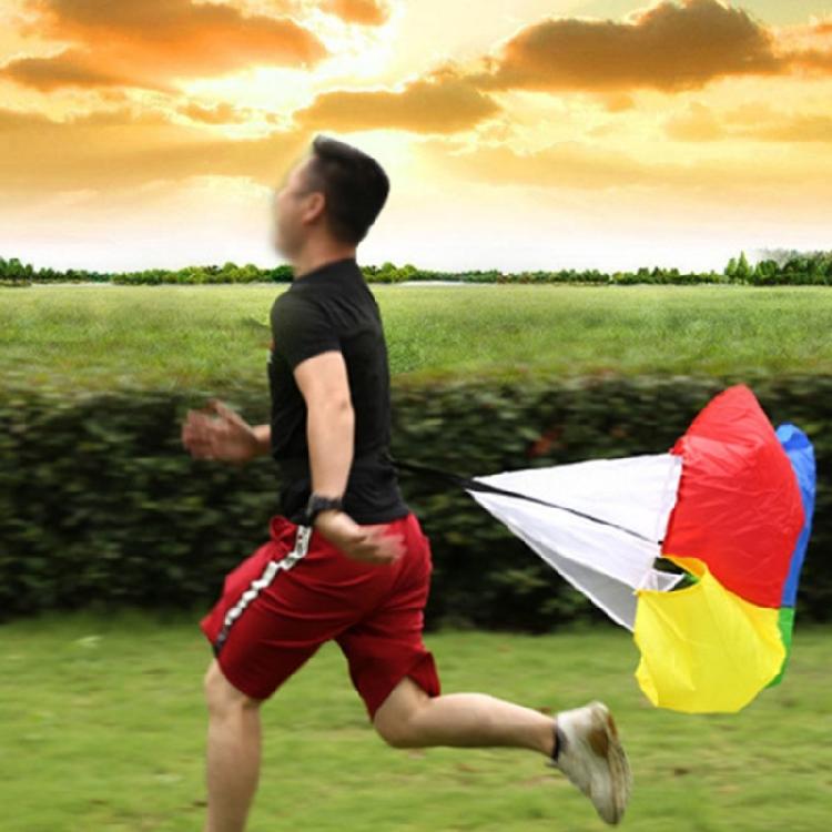 Speed Drill Training Parachute for Strength Training, Running Speed Parachute Speed Resistance Parachute with Strap