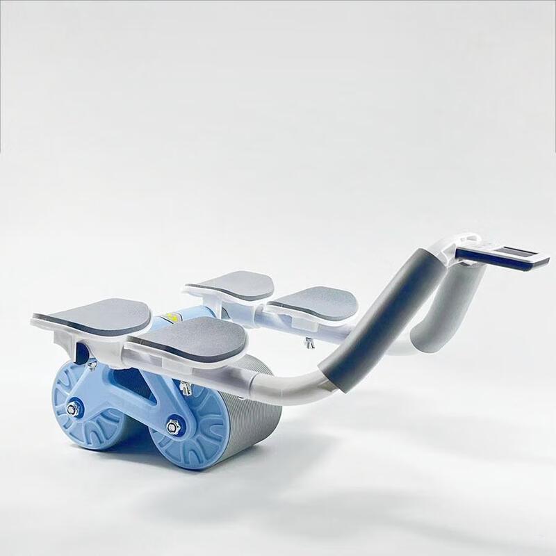 WEZHO Automatic Rebound Ab Roller with Elbow Support