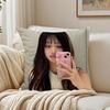 Idol Kpop LLEESEO Cushion Cover Pillowcase Antidustmite living Room Sofa Decor Cushion Room