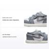 Air Jordan 1 Low ALT TD Vintage Graue Baby-Sneakers Stealth White Sail DX5881-053