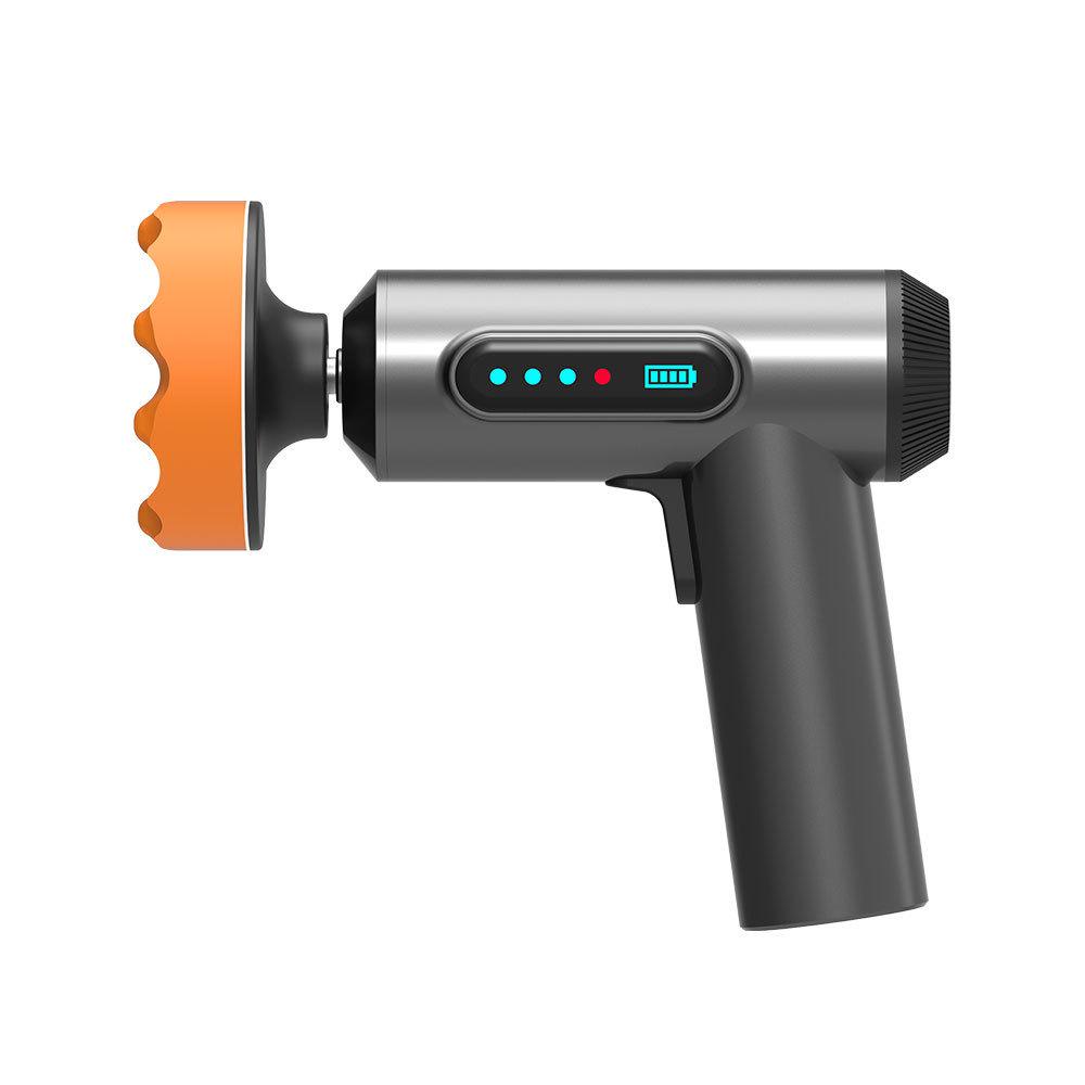 Cordless Car Polisher: Digital Display, Scratch Repair, Sponge Pads, Compact Size