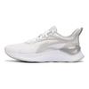 Li Ning Yue Ying 3.0 Comfortable Versatile Shock Absorbing Durable Breathable Low Top Running Shoes Women Sneaker White Gray ARHU024-4