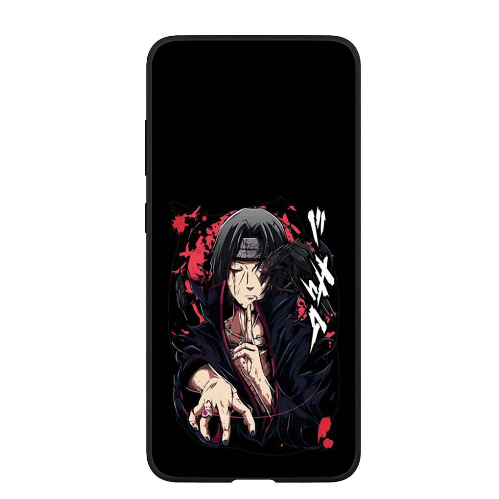 Phone Case for iPhone 17 15 16 Plus XR Redmi Note 14 12 11 13 Pro Max Huawei P30 P20 Lite OPPO A60 A40 A80 A18 Anime Itachi Uchiha Sasuke Naruto Cover