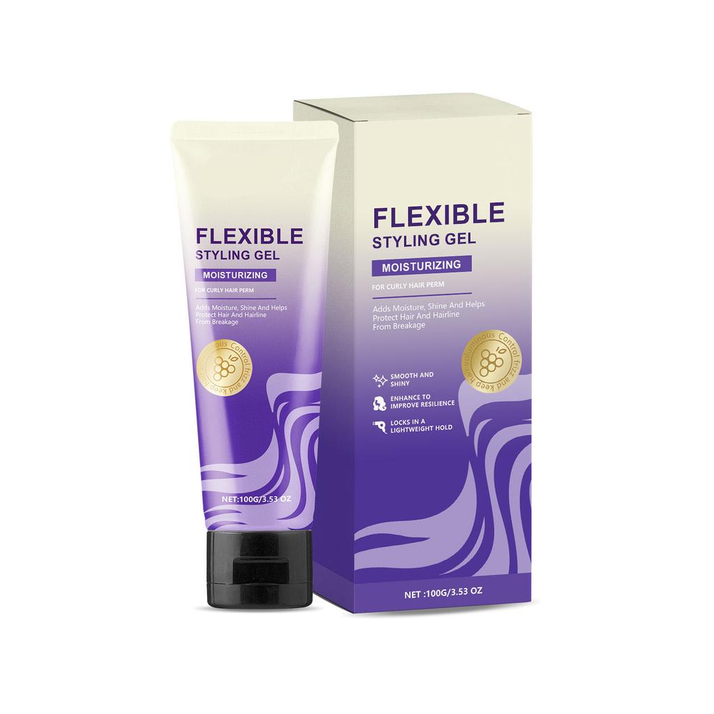 Curl Styling Gel 100g Hair Moisturizing Light Refreshing Curly Hair Styling Long-lasting Care Gel