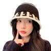 Autumn New Style Hand Knitted Hat for Women Without Makeup To Cover Face and Reveal Small Woolen Hat To Protect Against Cold and Warm Fisherman Hat