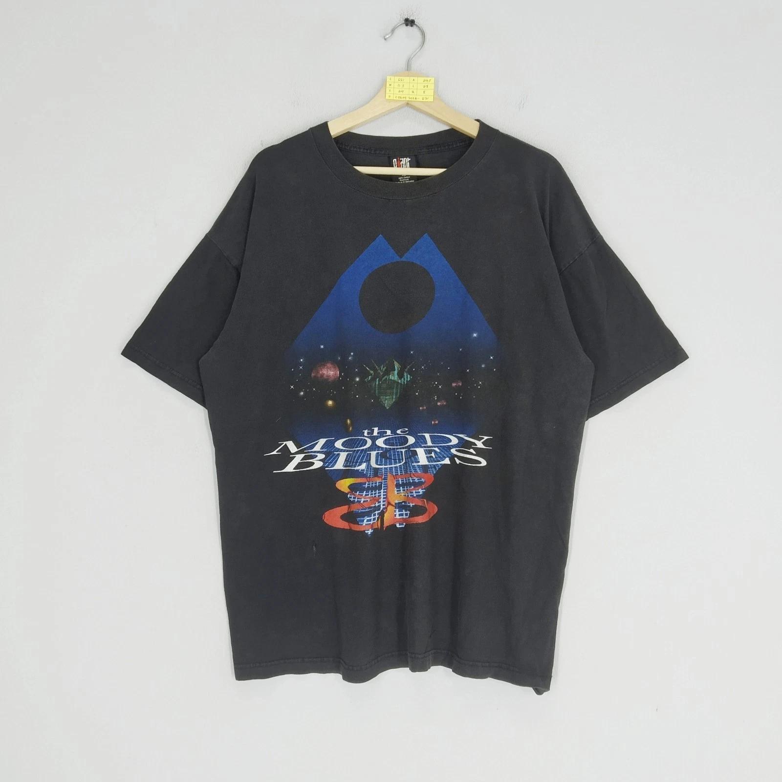 Vintage 90s The Moody Blues English Psychedelic Rock Band tshirt XL 3XL