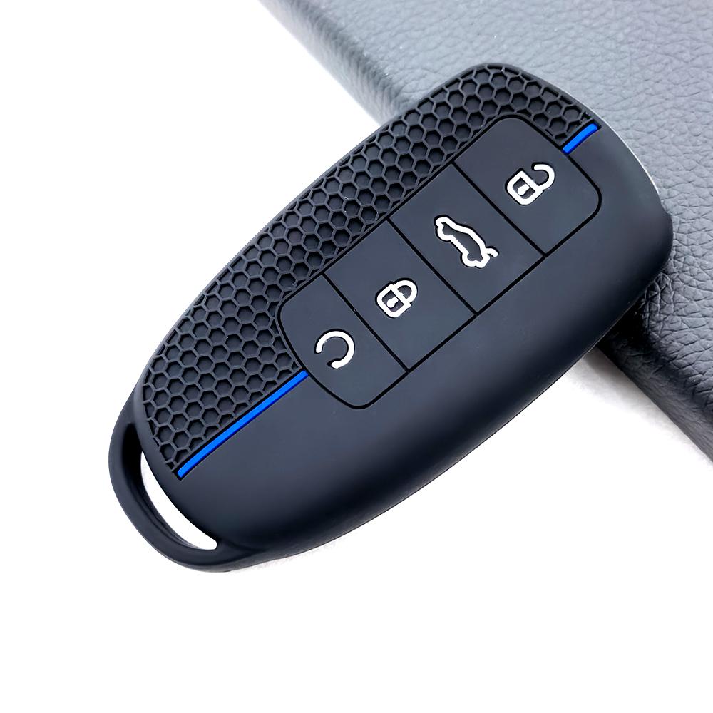 

Silicone Key Case Cover Remote Fob Shell For Chery Omoda 5 C5 Tigo 7 8 Pro Max Tigo 7 8 Plus Arrizo 5 Plus Holder Accessories