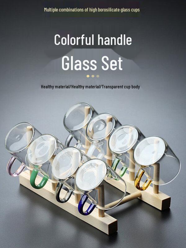 ZISIZ Heat-Resistant Glass Teacup