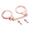 Erotic Alloy Handcuffs & SM Bracelet with Iron Binding - Adult Training & Decorative Restraints