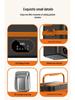 Self-Heating Insulated Wireless Lunch Box - Stainless Steel for Students & Office Workers