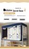 2026 Summer Dustproof Blackout Bed Curtain & Mosquito Net for Dorm Bunks