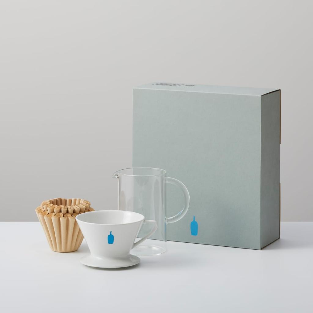 Blue Bottle Coffee Starter Kit [Dripper] [Carafe] [Filter]