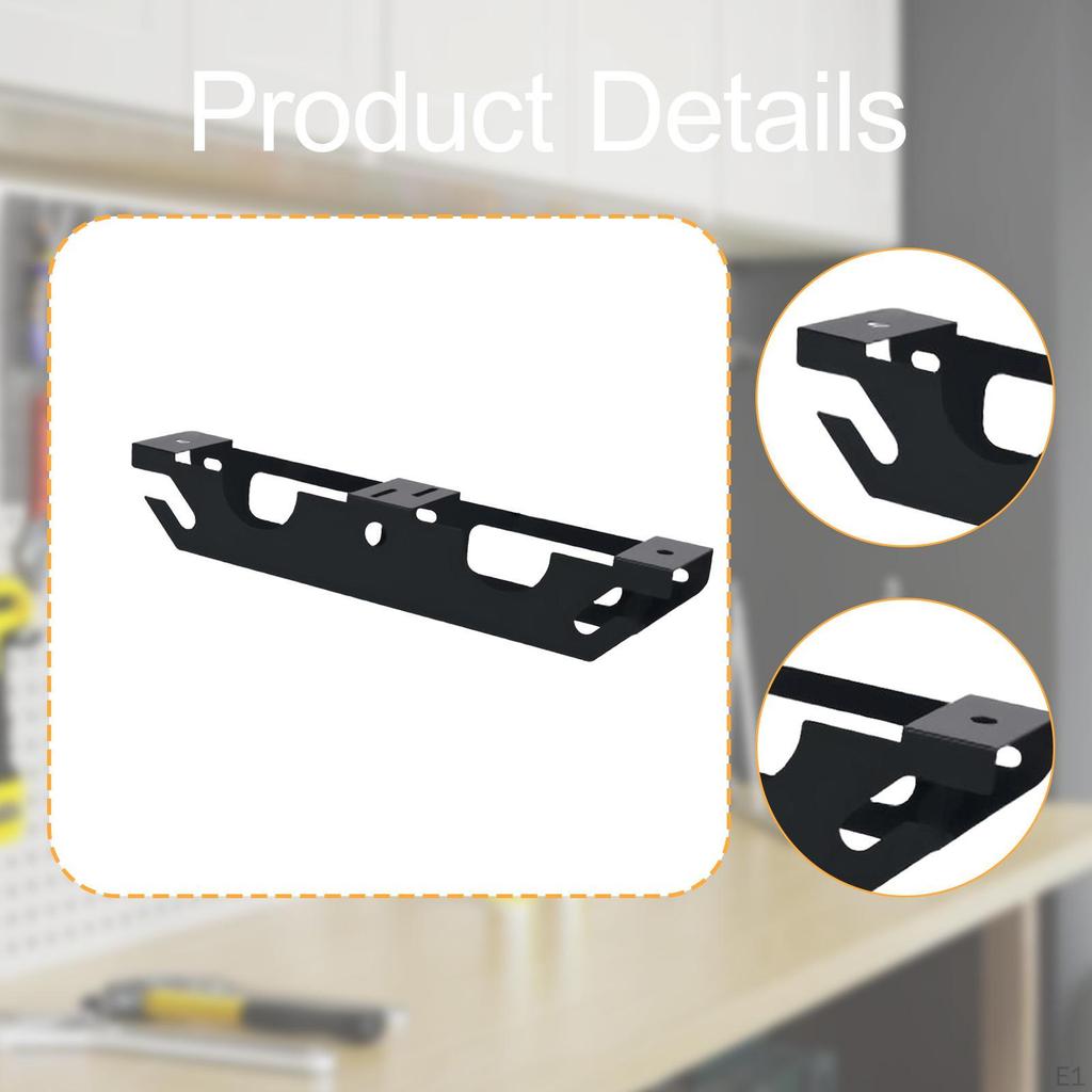 Angle Grinding Holder Stand Power Tool Easy Installation Iron Wall Mount Organizer Bracket