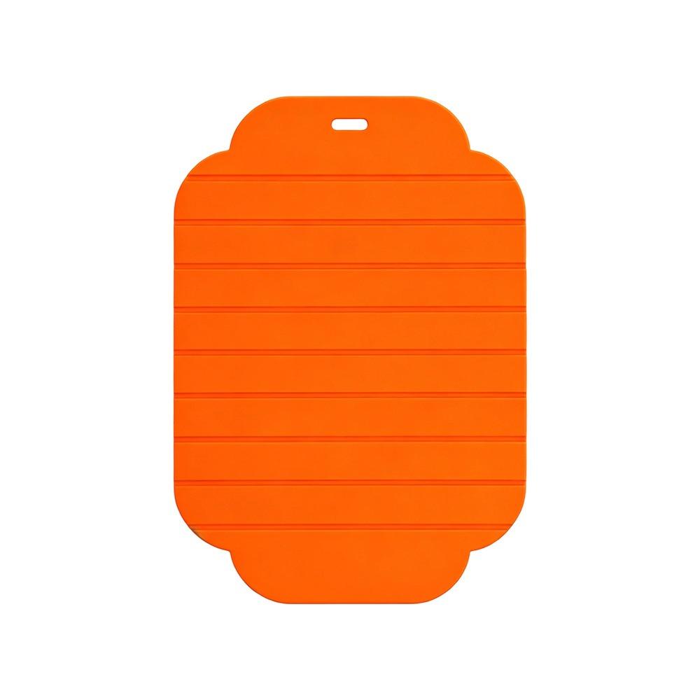 Flexible Folding Cutting Board Silicone Vegetable Chopping Board Cutting Mat Kitchen Utensils оранжевый