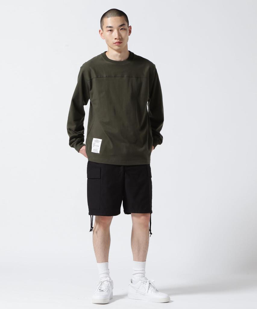 AVIREX M-65 FATIGUE SHORT PANTS S black 783-2913007