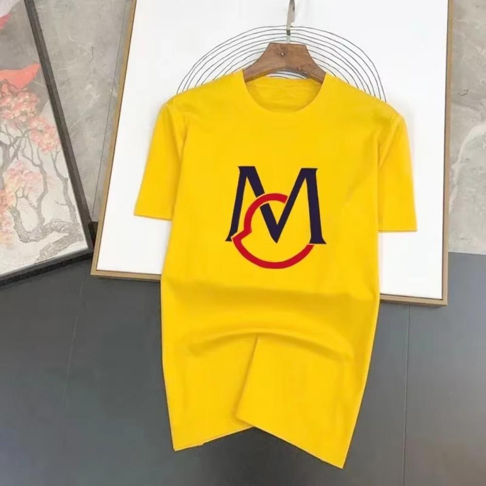 2023 Fashion Luxury Brand 100% Cotton T-shirt Tees High-Quality Letters Print Tops Short Sleeve Oversized Summer O Neck Tshirt