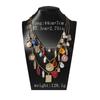 Bohemian fashion personality multi-layer stacking wearing alloy sunflower snake versatile beach casual women's necklace