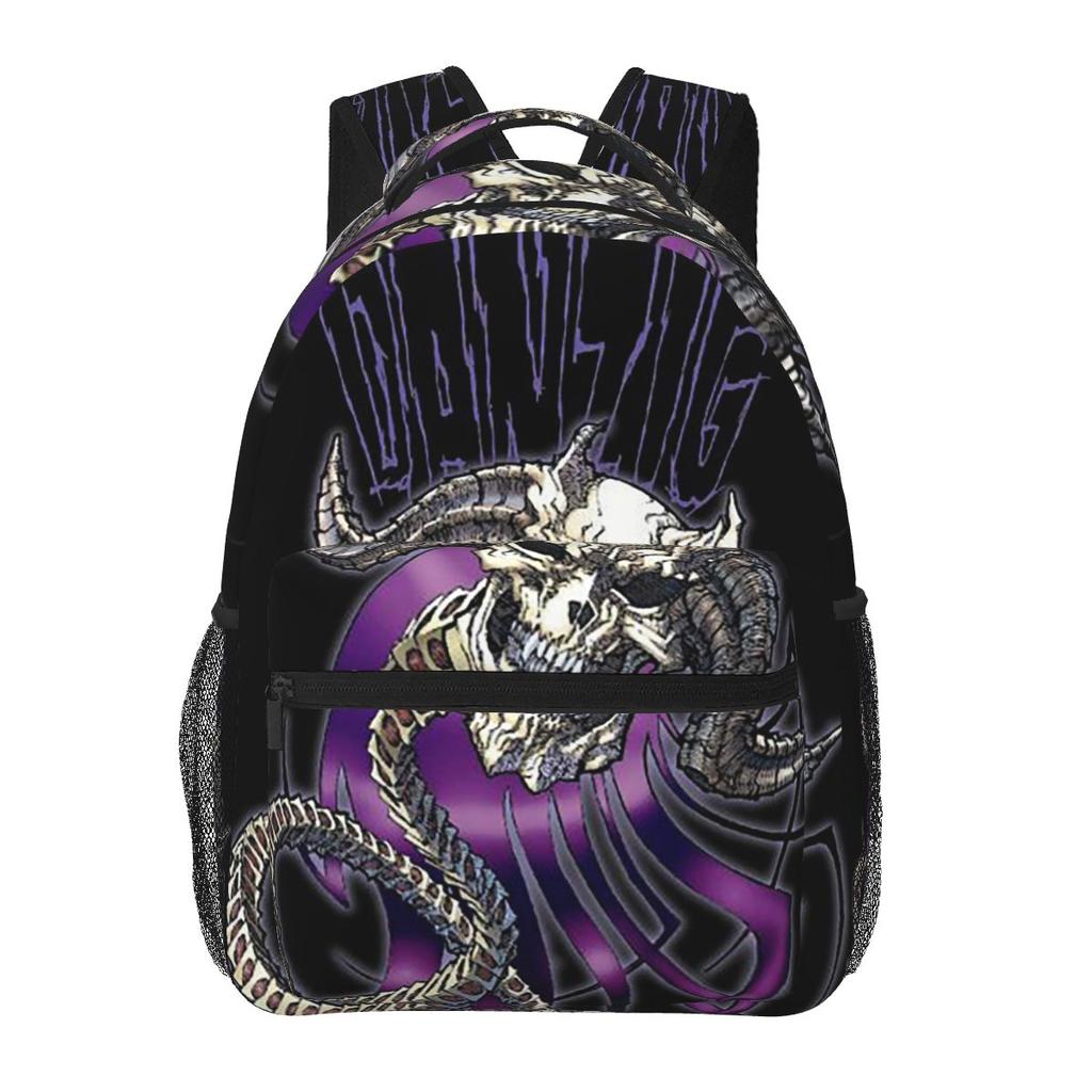 Band DANZIG III How The Gods Kill Heavy Backpacks Boys Girls Bookbag Children School Bags Cartoon Laptop Rucksack Shoulder Bag