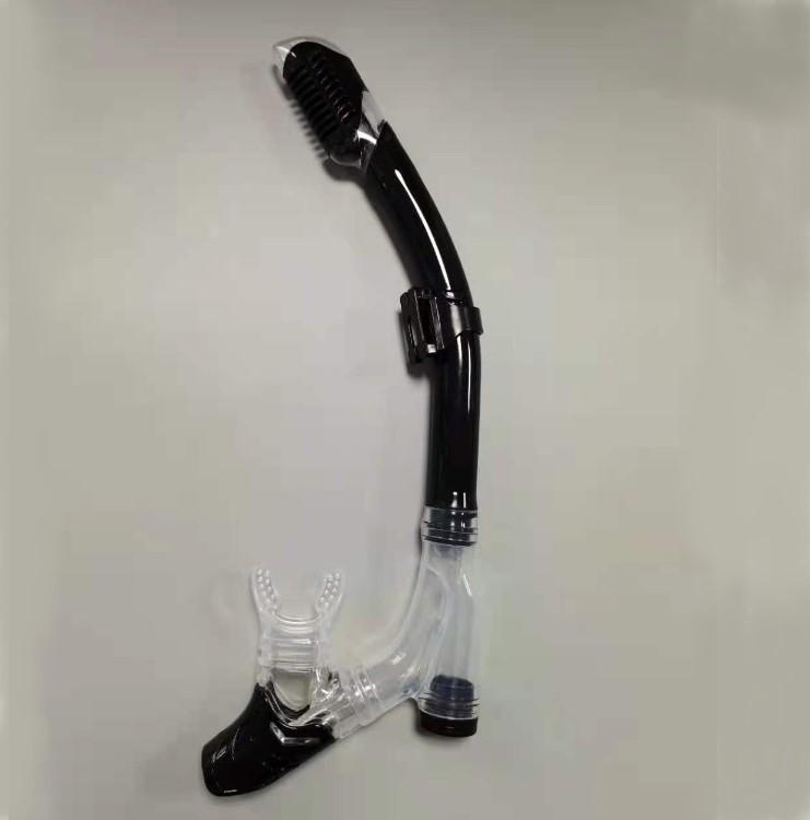 New Anti-Wave Silicone Snorkel with Soft Dry Tube for Diving
