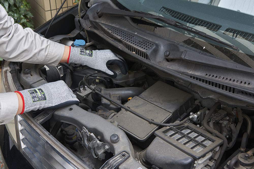 Showa Gloves DURACoil Size 1 Pair [Cut-Resistant Gloves] 386, M,