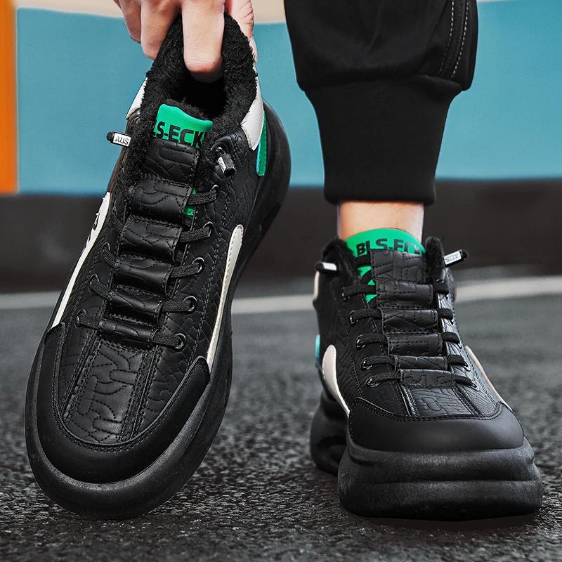 Модная мужская зимняя повседневная обувь — фото 6