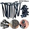 100/200Pcs Nylon Cable Zip Ties Self-Locking Heavy Duty Zip Ties Universal Cable Tie Buckle for Indoor Outdoor Use & DIY Fixing