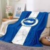 Brighton & Hove Albion Print Flannel Blanket High Quality Warm Comfortable Cover for All Seasons Perfect for Gifts Home Decor