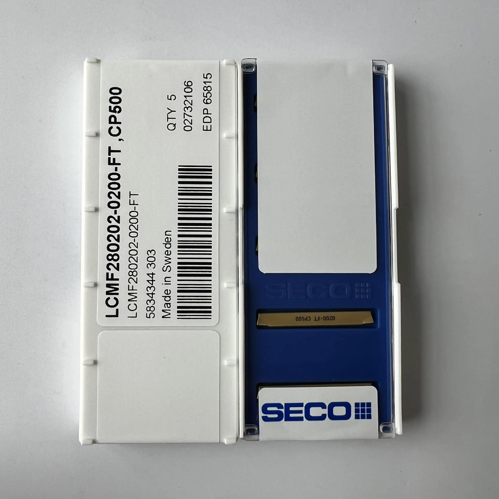 

SECO / LCMF280202-0200-FT,CP500 /Original carbide blade 5 Pcs