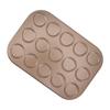 Muffin Top Pan Macaron Bakeware Pan Muffin Tray Baking Mold Carbon Steel Bakeware for Oven Baking Gold